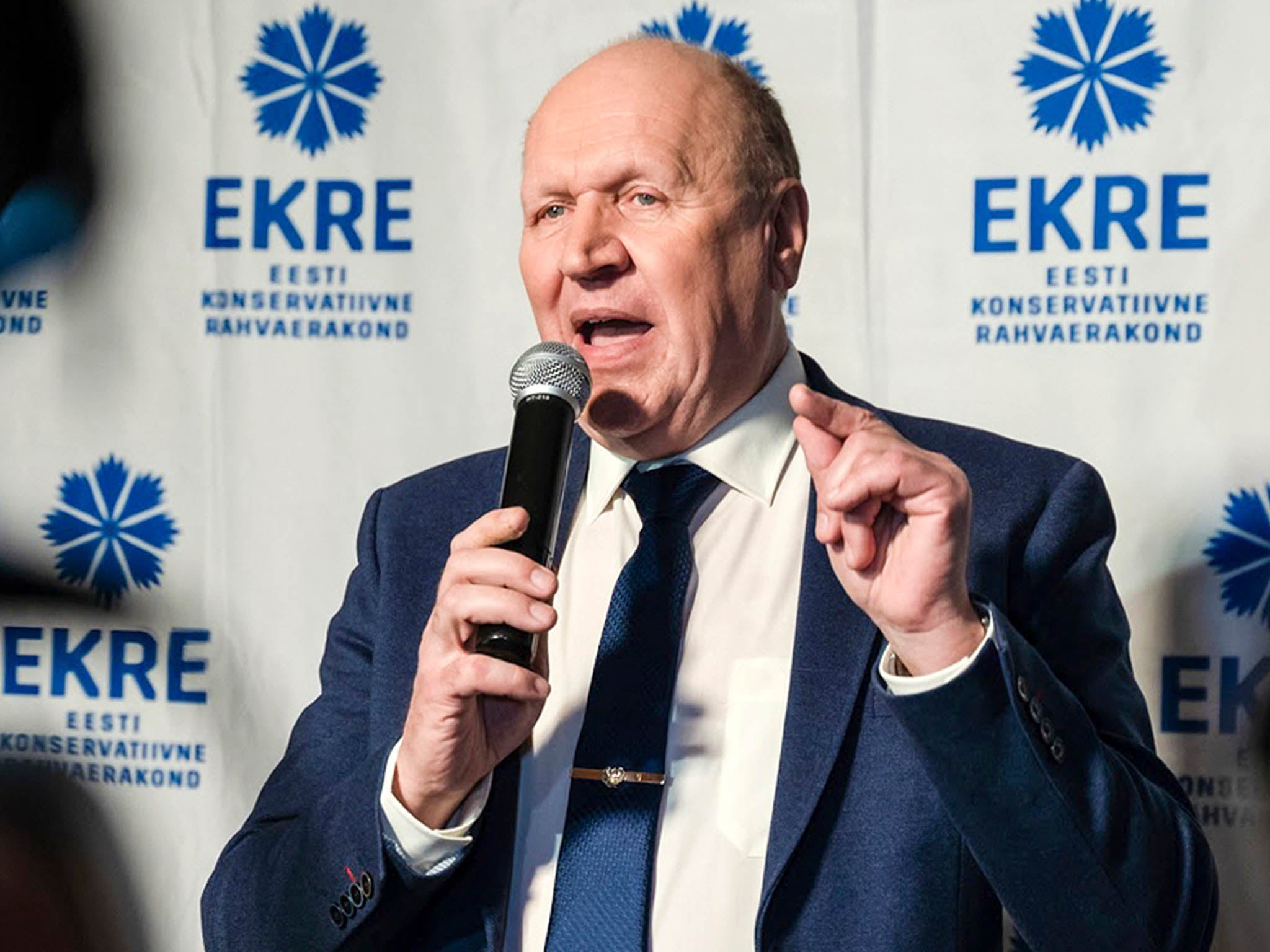 Far-right minister Mart Helme founded the Estonian Consrvative People’s Party in 2019