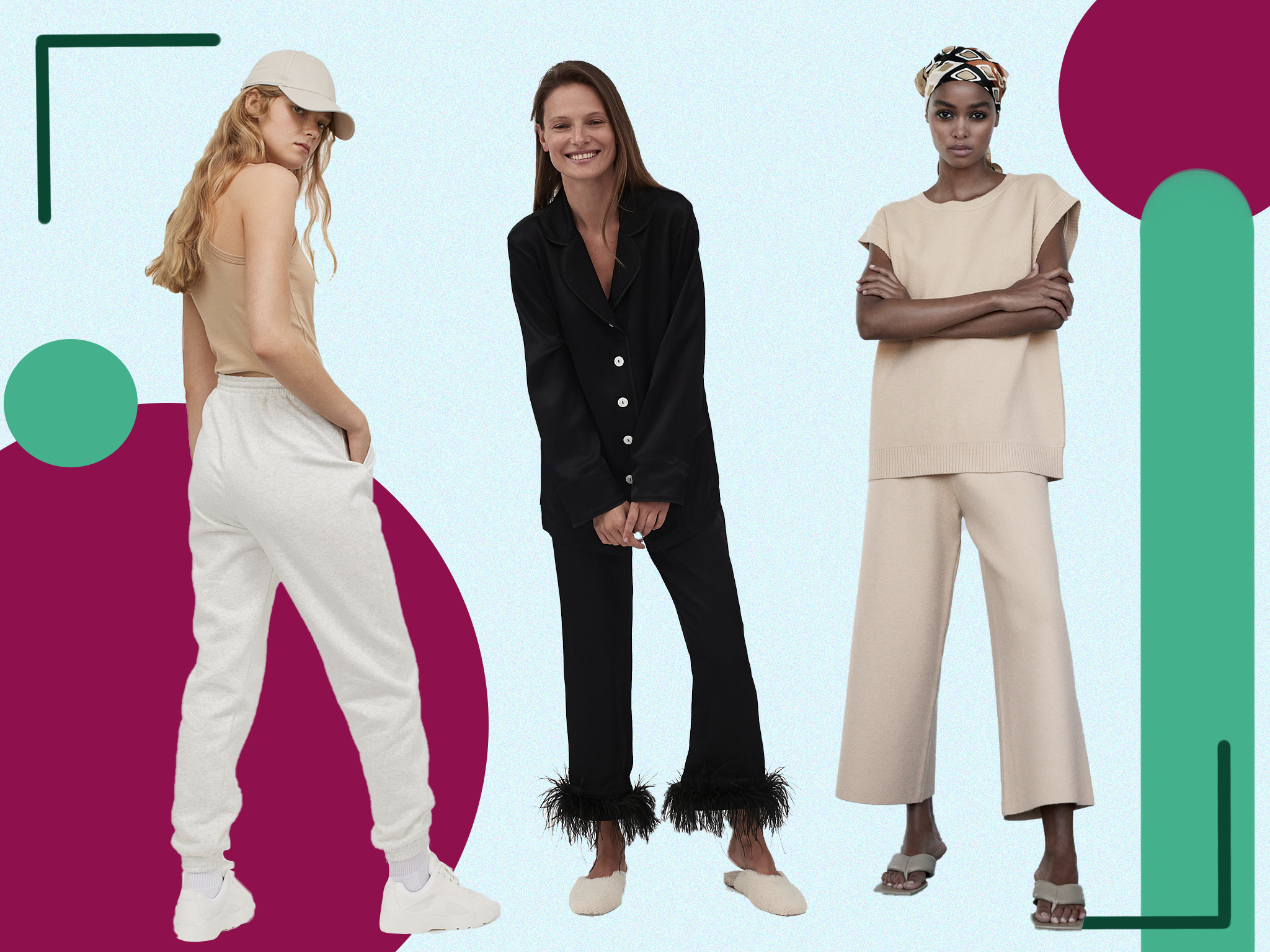 Womens Ladies Vogue Print Lounge wear 2 pcs Set Comfy Jog Suit UK Sizes 8-22 