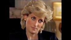 The Diana interview is a slog before the mini bombshell is dropped
