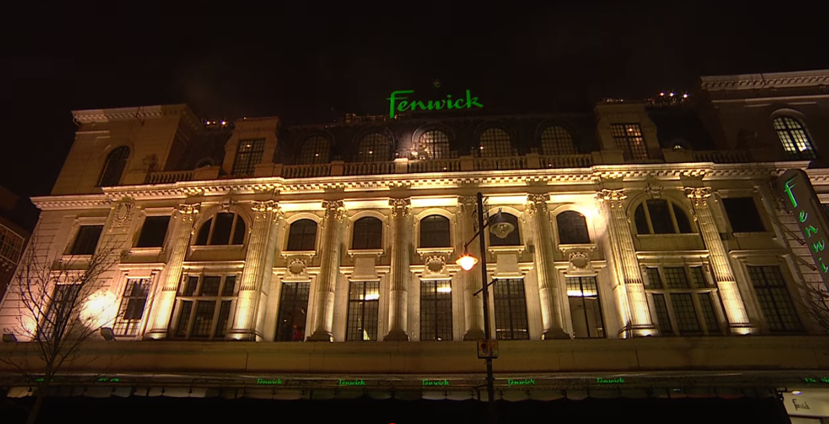 Fenwick unveils Christmas window display online and gets over 600,000