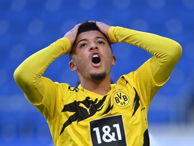 Jadon Sancho has struggled this season