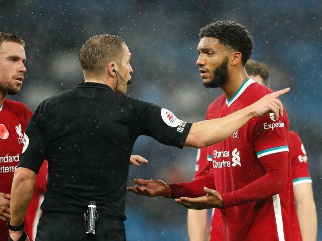 Liverpool defender Joe Gomez