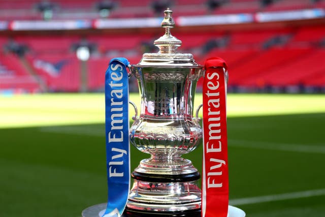 A general view of the FA Cup
