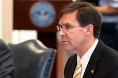 Trump fires Esper as Pentagon chief after election defeat