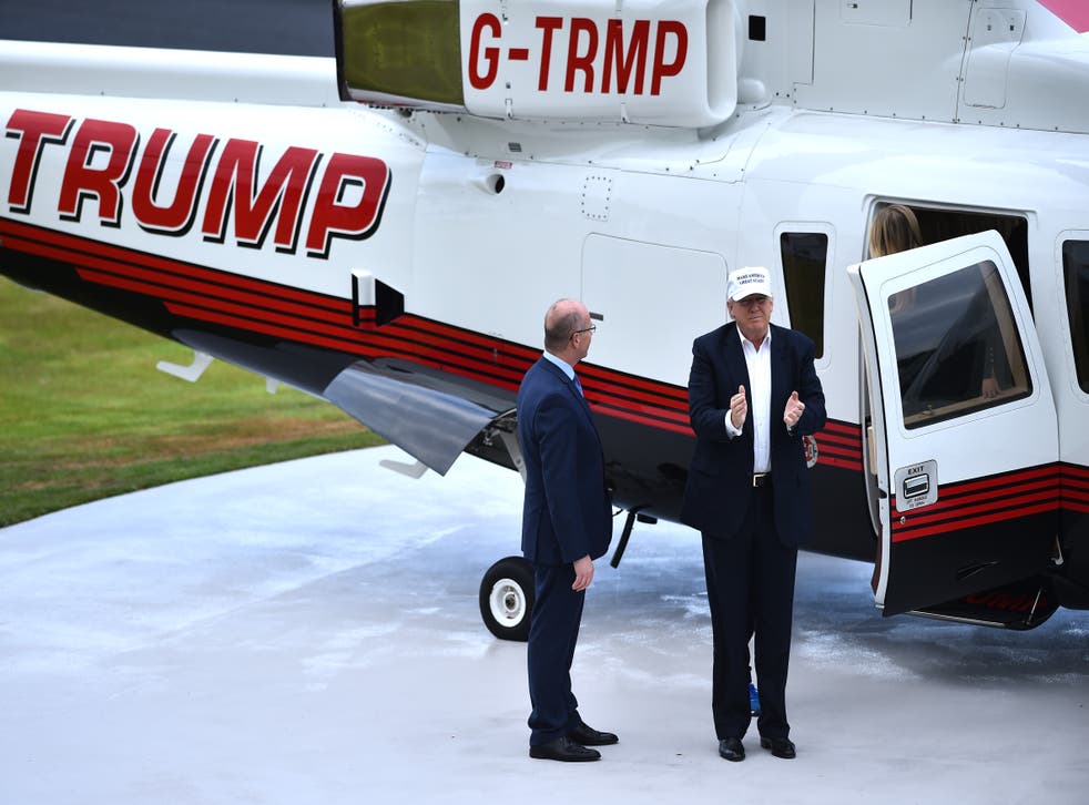 Donald Trump está vendiendo su helicóptero personal valorado en más de un millón de dólares.
