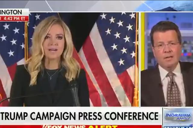 Fox news cuts away from McEnany press conference