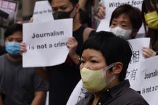 Hong Kong journalist charged as press freedom fears grow