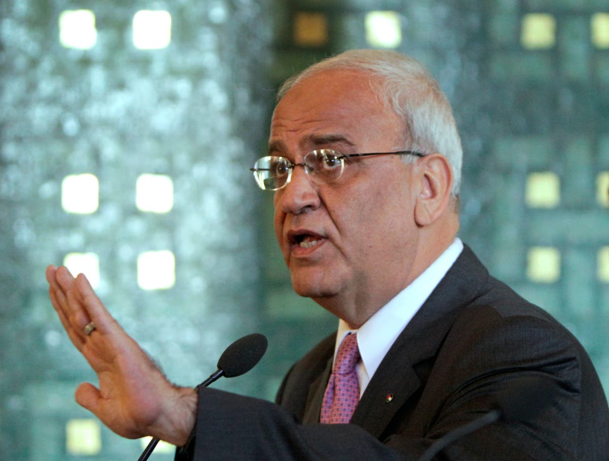 Erekat, longtime spokesman for the Palestinians, dies at 65