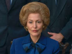 Gillian Anderson’s Margaret Thatcher called ‘jaw dropping’