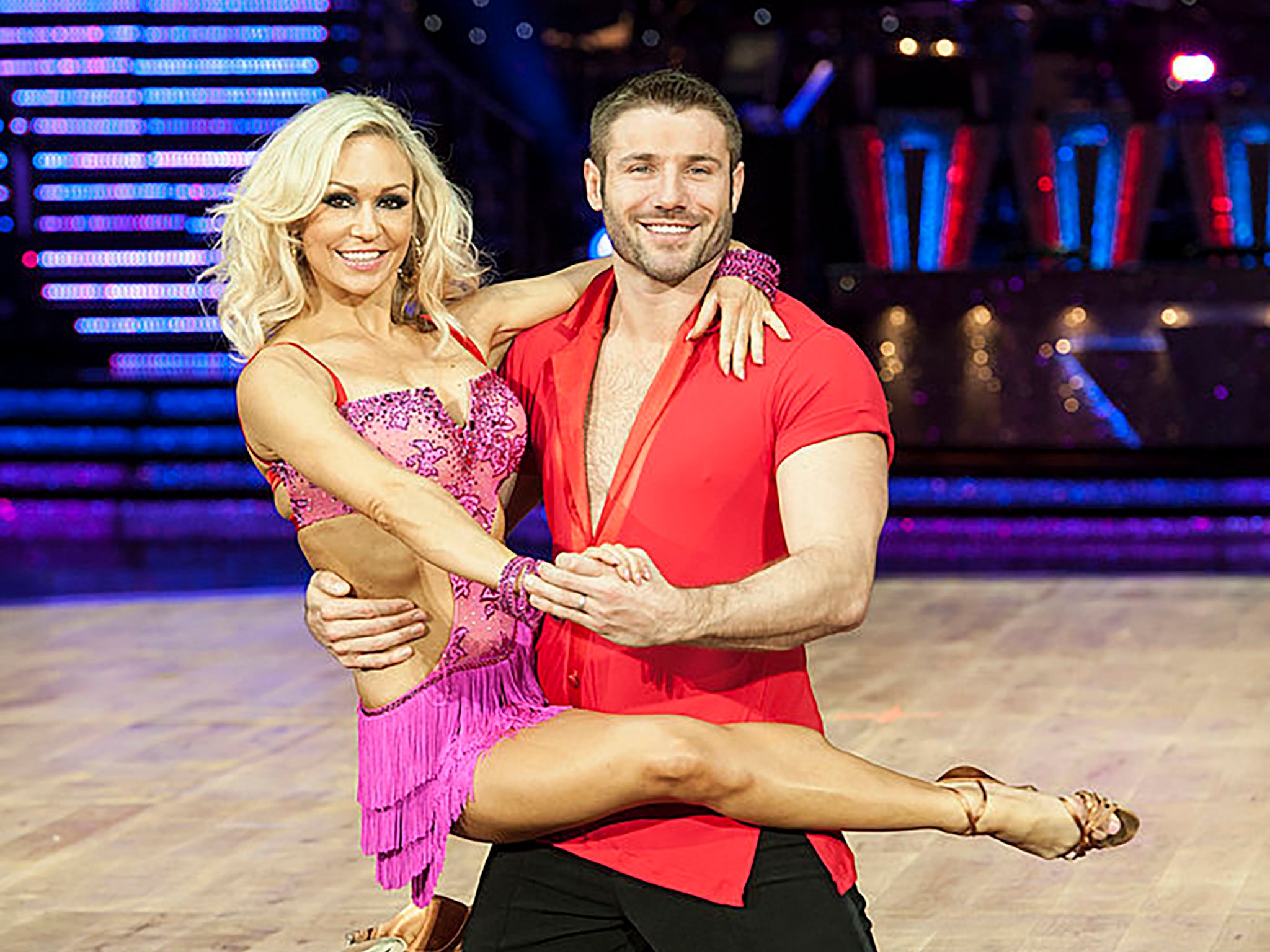 Kristina Rihanoff and Ben Cohen on ‘Strictly’ in 2014