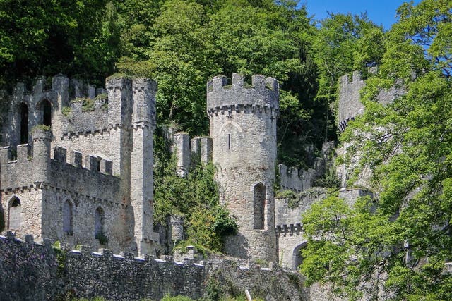 The campmates will live and complete their challenges in Gwrych Castle