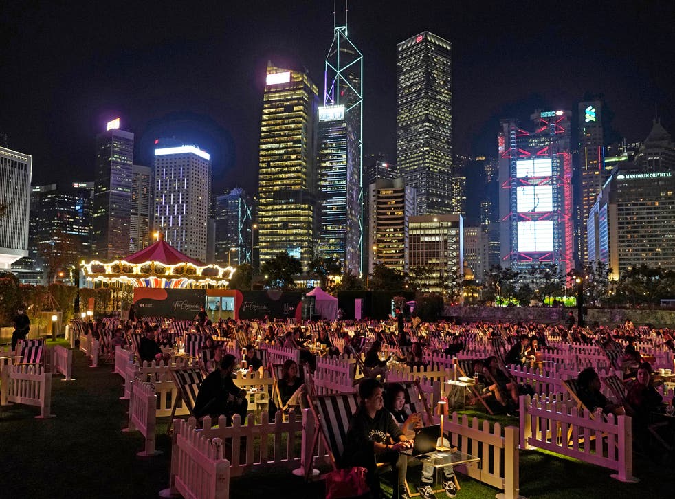 CORONAVIRUS-HONG KONG-PARQUE DE ATRACCIONES