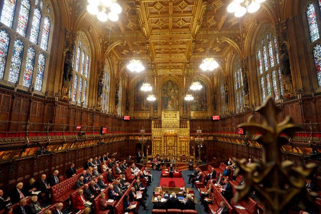 <p>Peers defeated the government last night by a margin of 433 votes to 165</p>