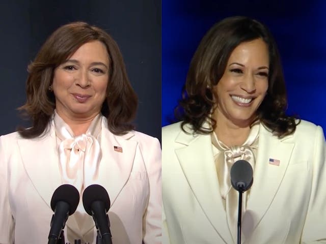 SNL explains how it perfectly recreated Kamala Harris’ outfit in just hours