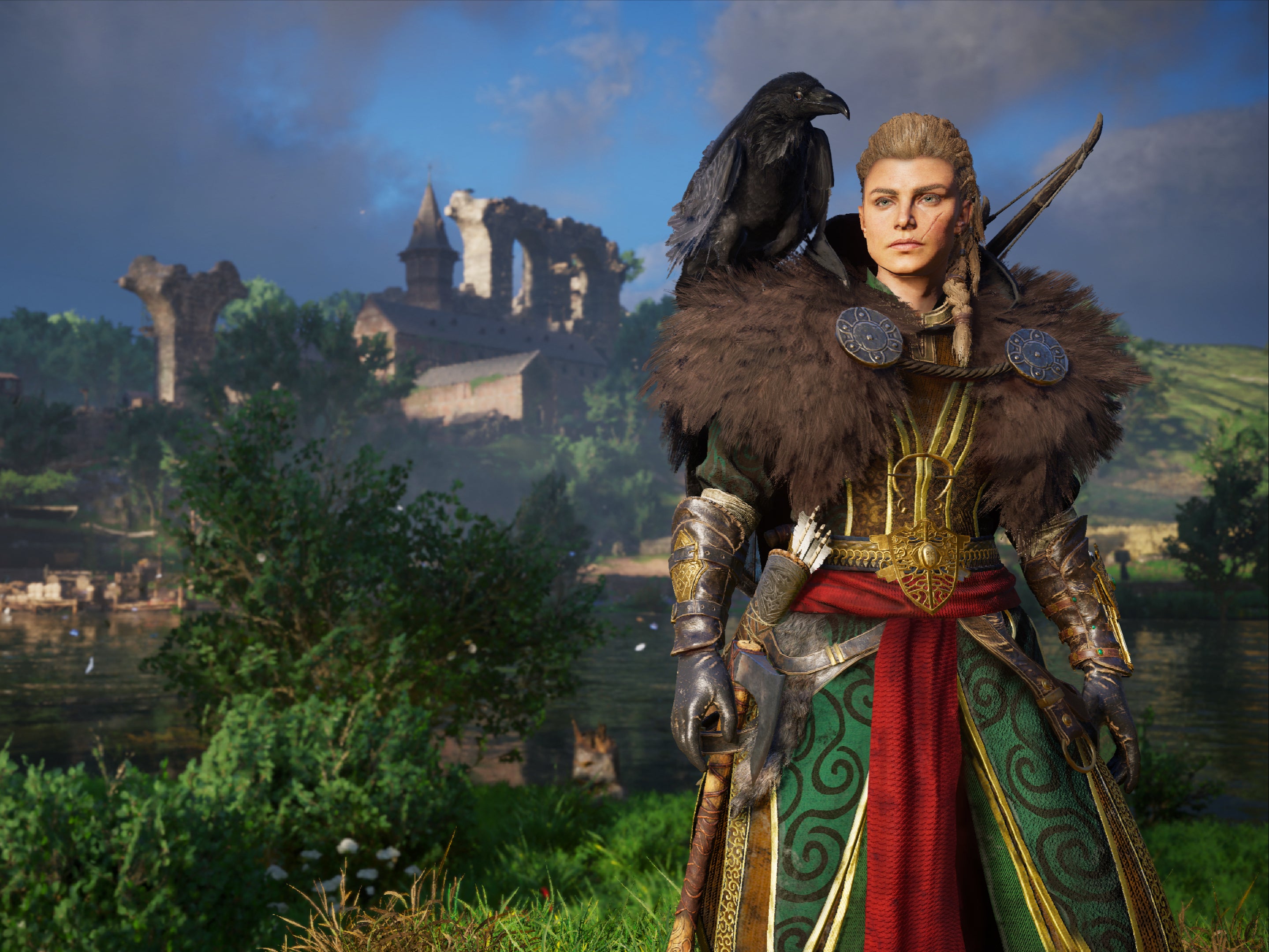 The female iteration of Eivor in ‘Assassin’s Creed Valhalla'