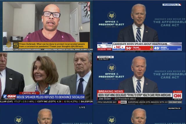 Conservative news outlets avoid Kamala Harris’s healthcare speech on Tuesday. One - Newsmax - referred to Joe Biden as ‘candidate Biden.’