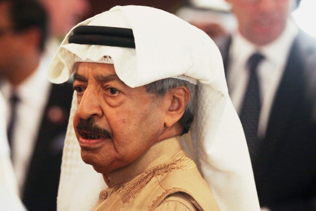 <p>Bahrain’s Prime Minister Khalifa bin Salman Al Khalifa</p>