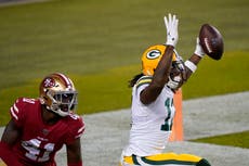 A look at who's up and who's down at midpoint of NFL season