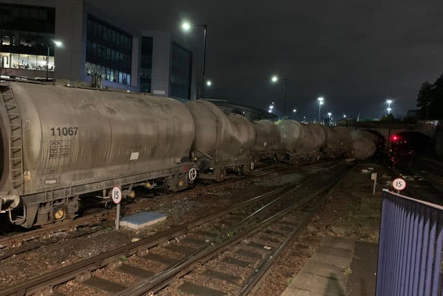 Major disruption after freight train derails in Sheffield