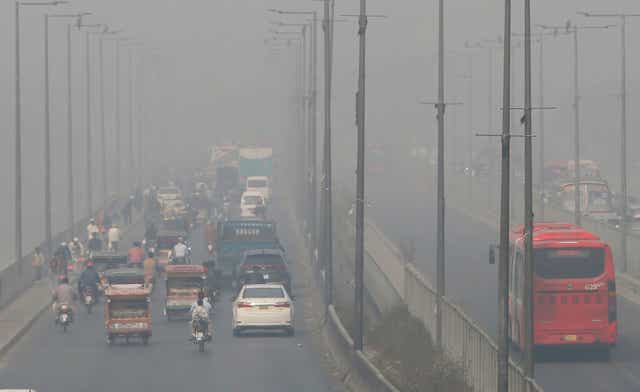 APTOPIX Pakistan Air Pollution