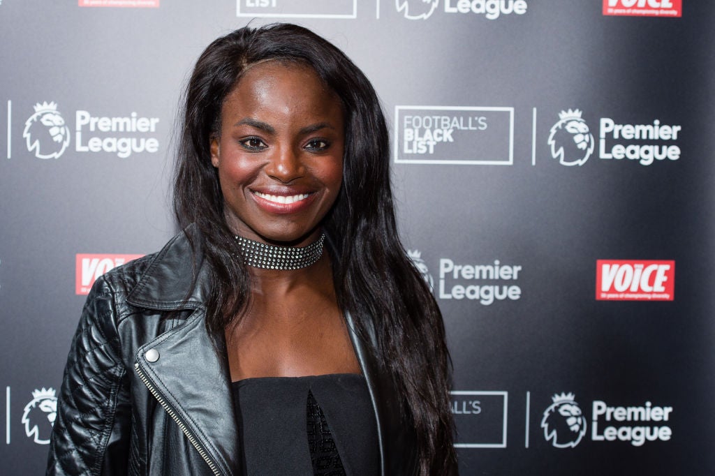 Eniola Aluko gave evidence in 2017