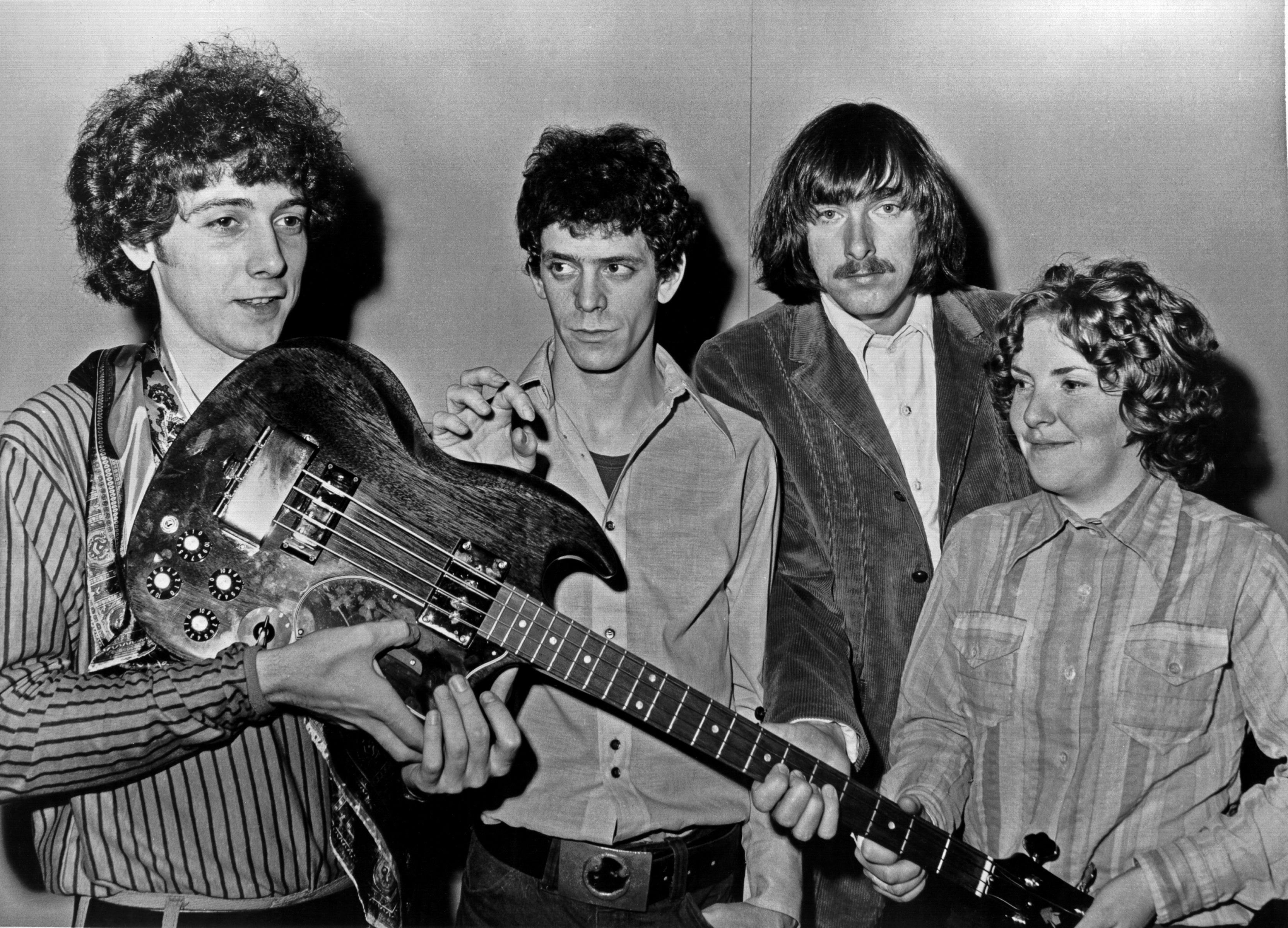 Doug Yule, Lou Reed, Sterling Morrison and Maureen ‘Moe’ Tucker in 1970