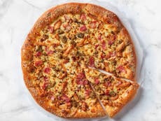 Pizza Hut launches new pizza topped with full Christmas dinner