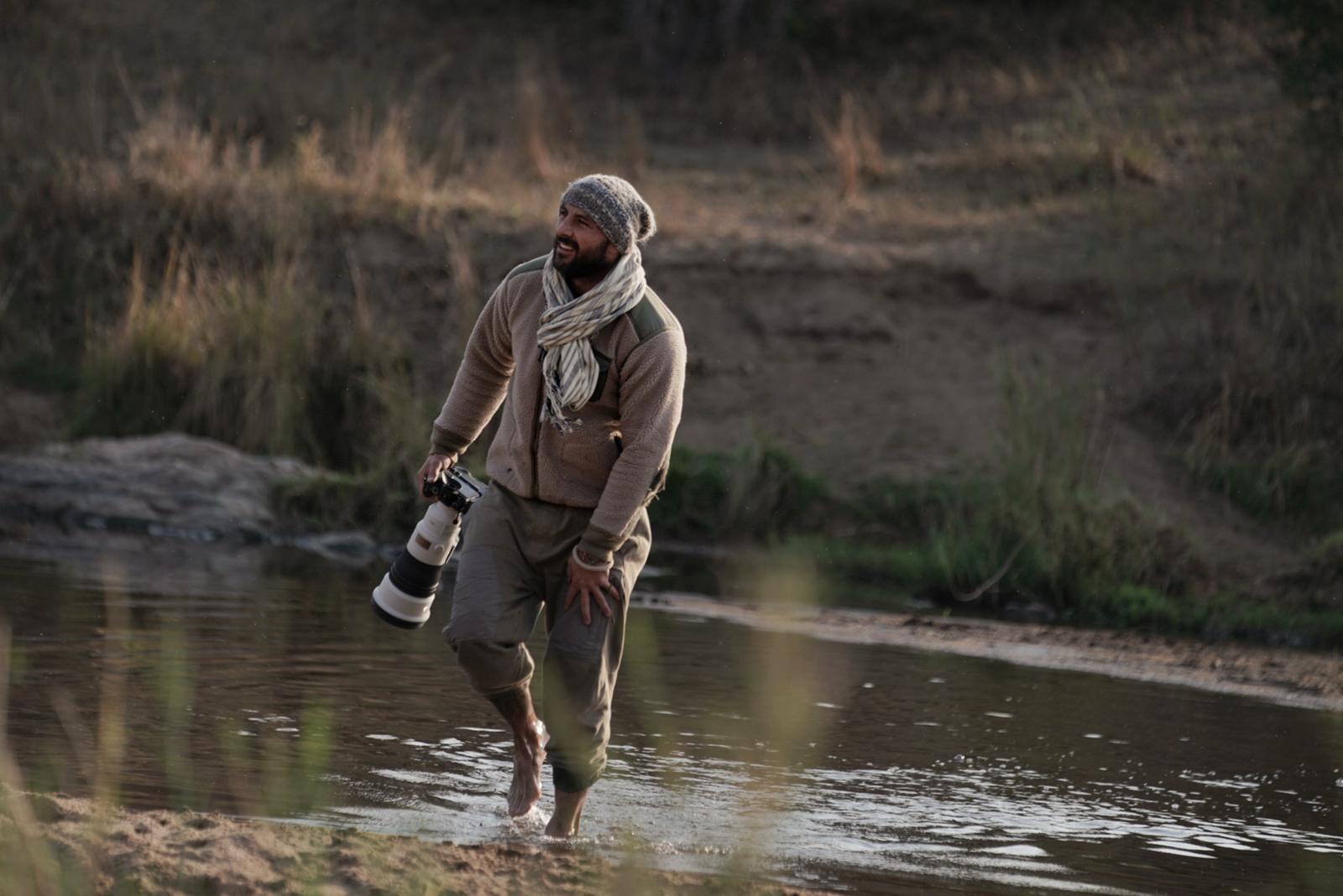 Adrian Steirn in South Africa’s Singita game reserve