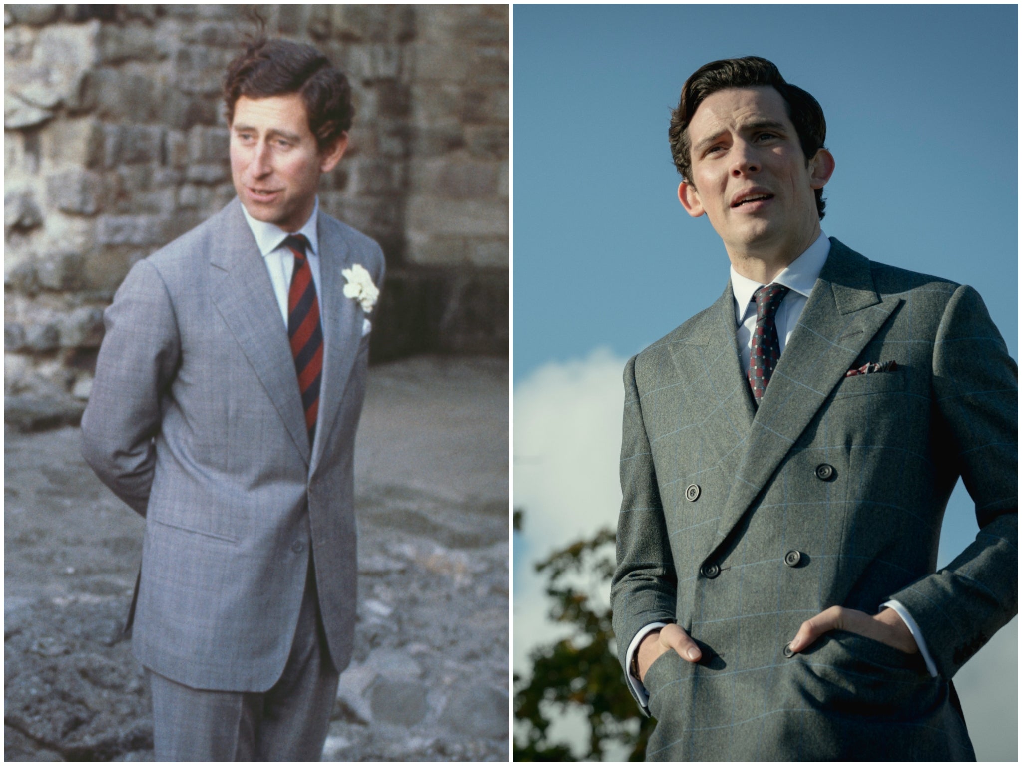 Prince Charles in 1981, Josh O’Connor in ‘The Crown’ season four