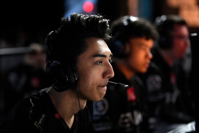 Maurice 'Fero’ Henriquez of team Envy in action against team Gen G esports during the Call of Duty World League at Anaheim Convention Center on 14 June, 2019 in Anaheim, California