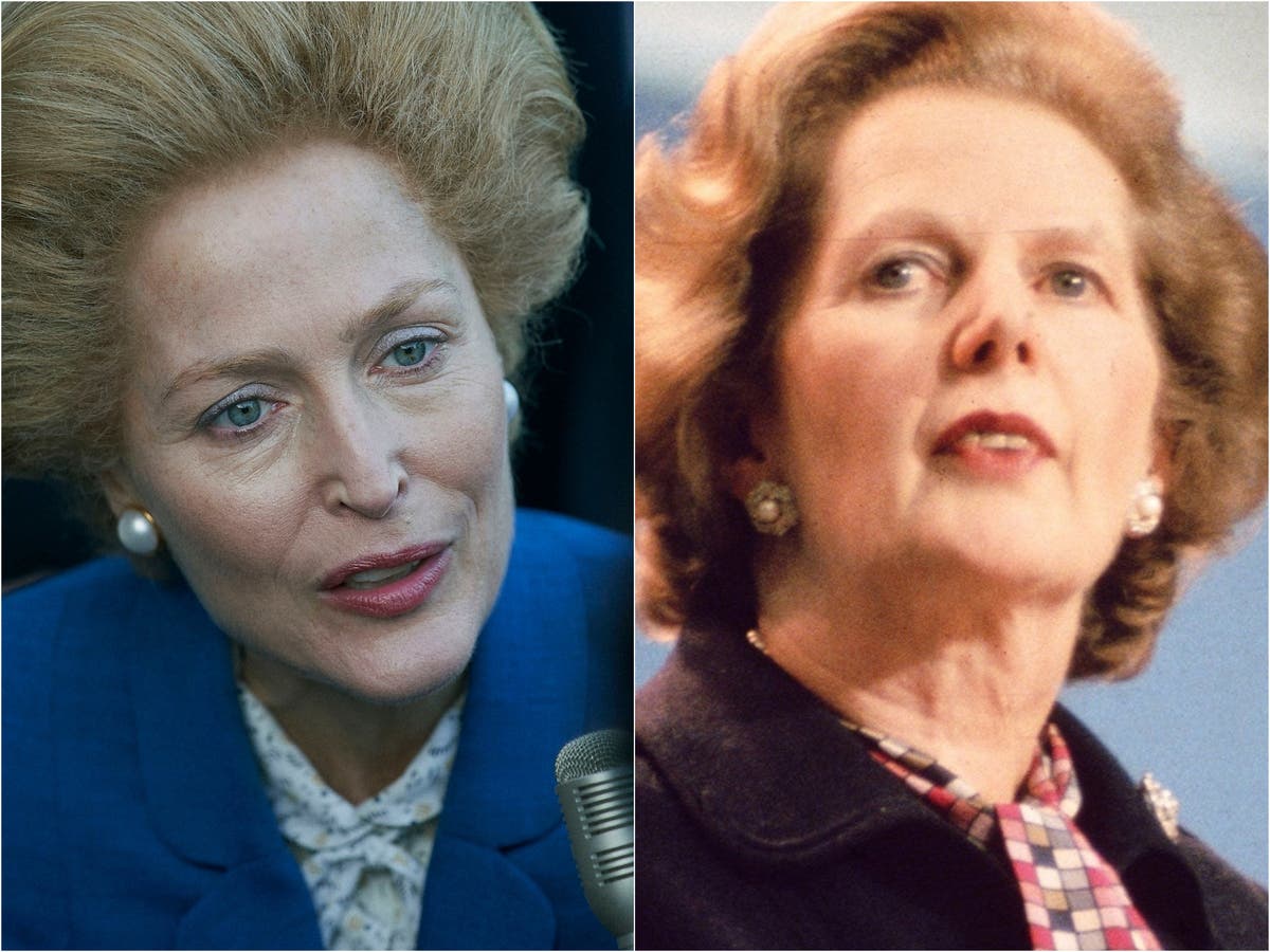 Who played Margaret Thatcher in The Crown season 4 on Netflix?