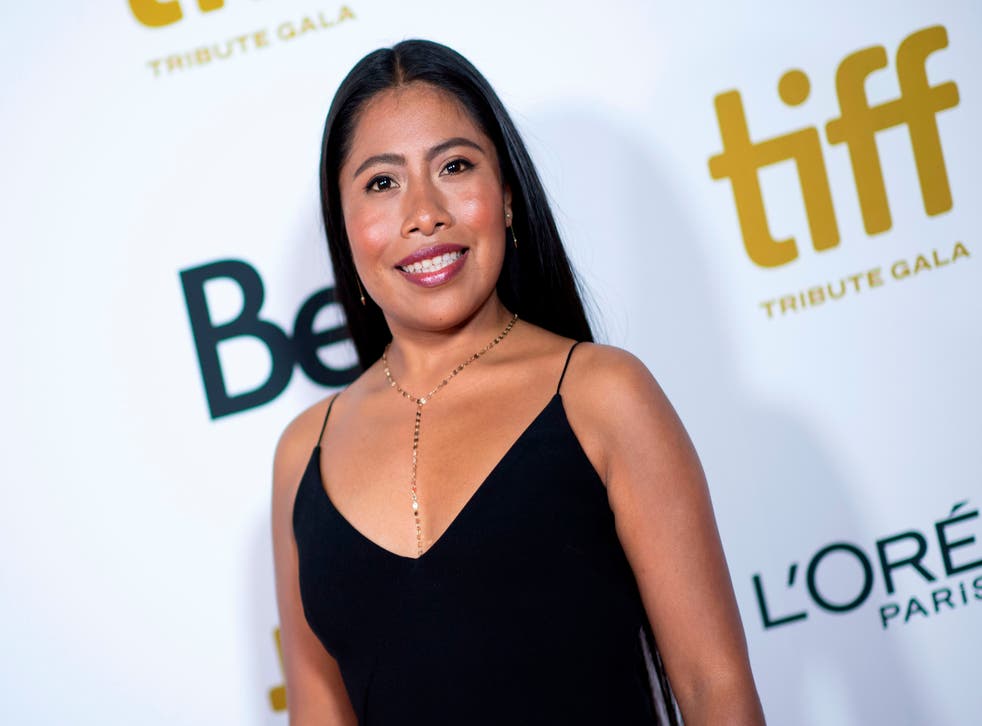 <p>Yalitza Aparicio en la gala TIFF, Toronto, 2019 (Photo credit should read VALERIE MACON/AFP via Getty Images)</p>
