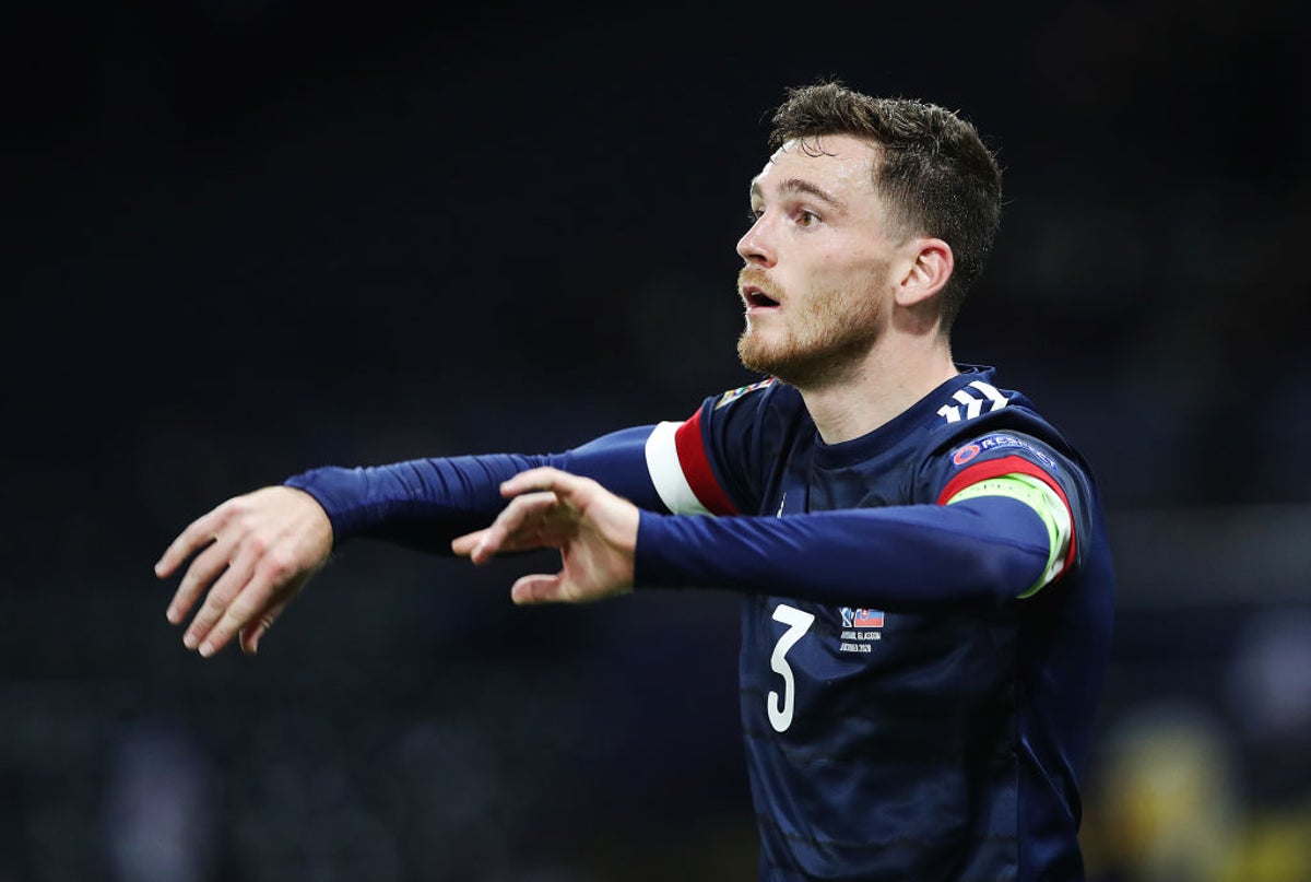 Andy Robertson Focusing On Taking A Whole Generation Of Scotland Fans To Major Tournament The Independent