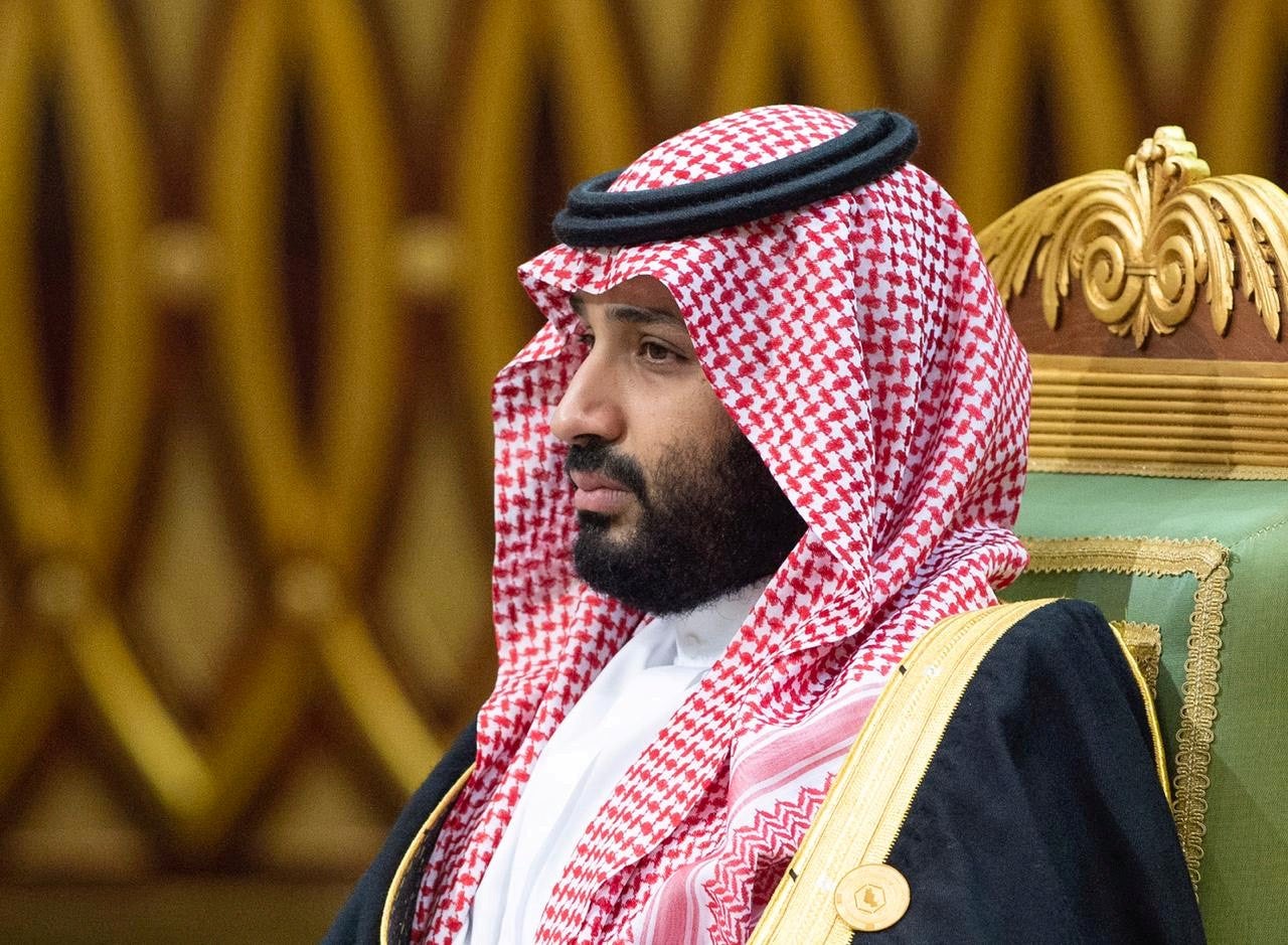 Saudi Arabia’s Crown Prince Mohammed bin Salman (Bandar Algaloud/Courtesy of Saudi Royal Court/Handout via REUTERS)