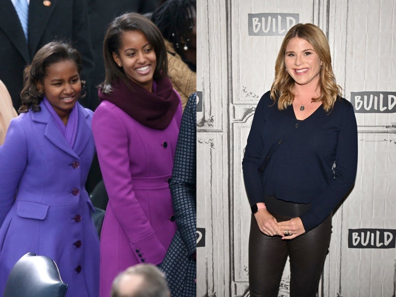 Jenna Bush Hager shares photos showing Obama girls the White House for the first time