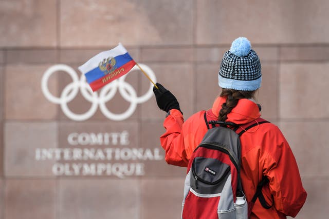 <p>Russia’s ban for running a state-sponsored doping programme is due to finish at the end of 2022 </p>