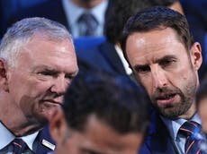 England coach Southgate reacts to Clarke’s resignation as FA chairman