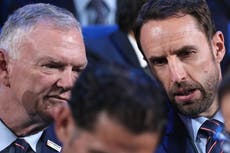 England coach Southgate reacts to Clarke’s resignation as FA chairman