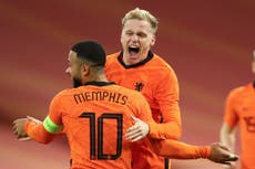 International football results this week - all final scores