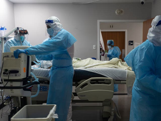 Los hospitales en Texas se encuentran entre los que ven un mayor número de pacientes con coronavirus