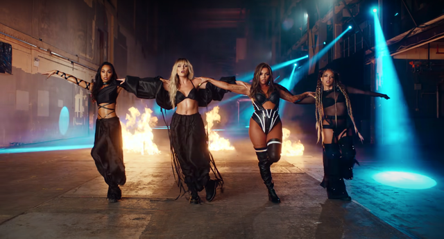 Little Mix in the video for latest single ‘Sweet Melody'