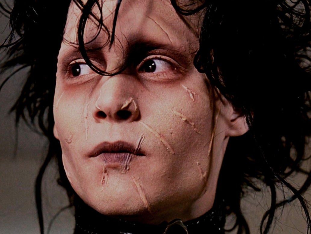 Depp in Edward Scissorhands