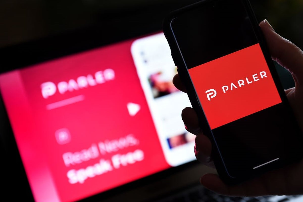 ‘free speech’ app parler, used by far-right, bans users for speaking freely