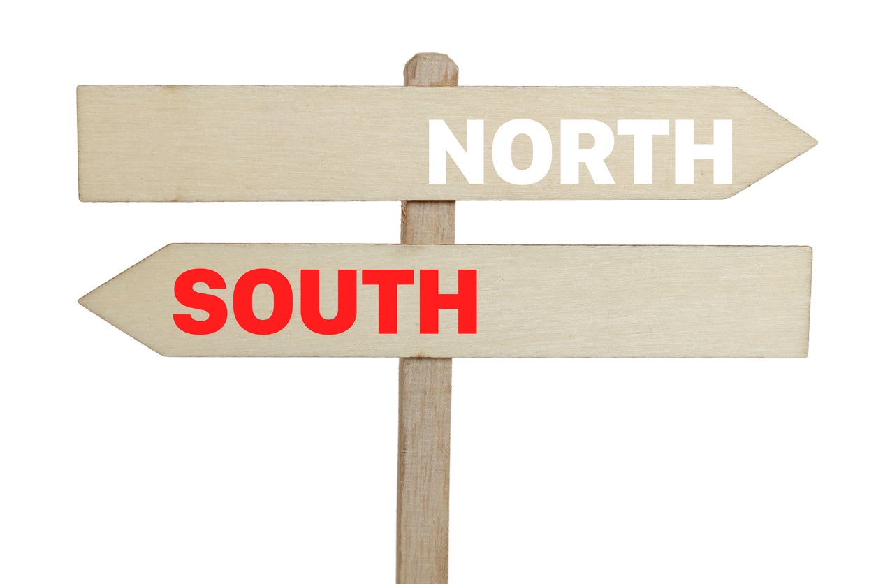 The pandemic has affected the North and South of England in entirely different ways