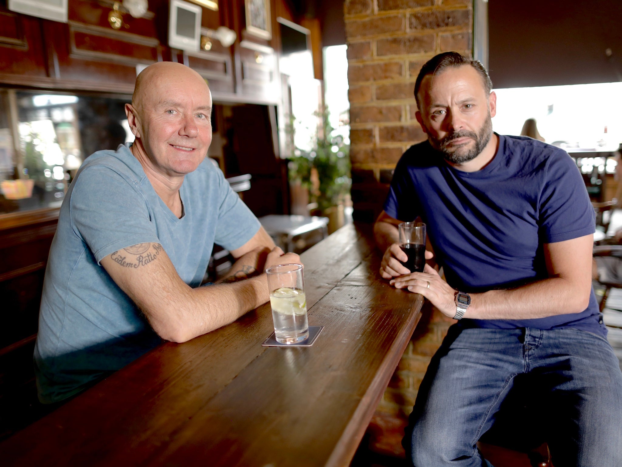 Comedian Geoff Norcott is interviewed by Welsh in the forthcoming documentary