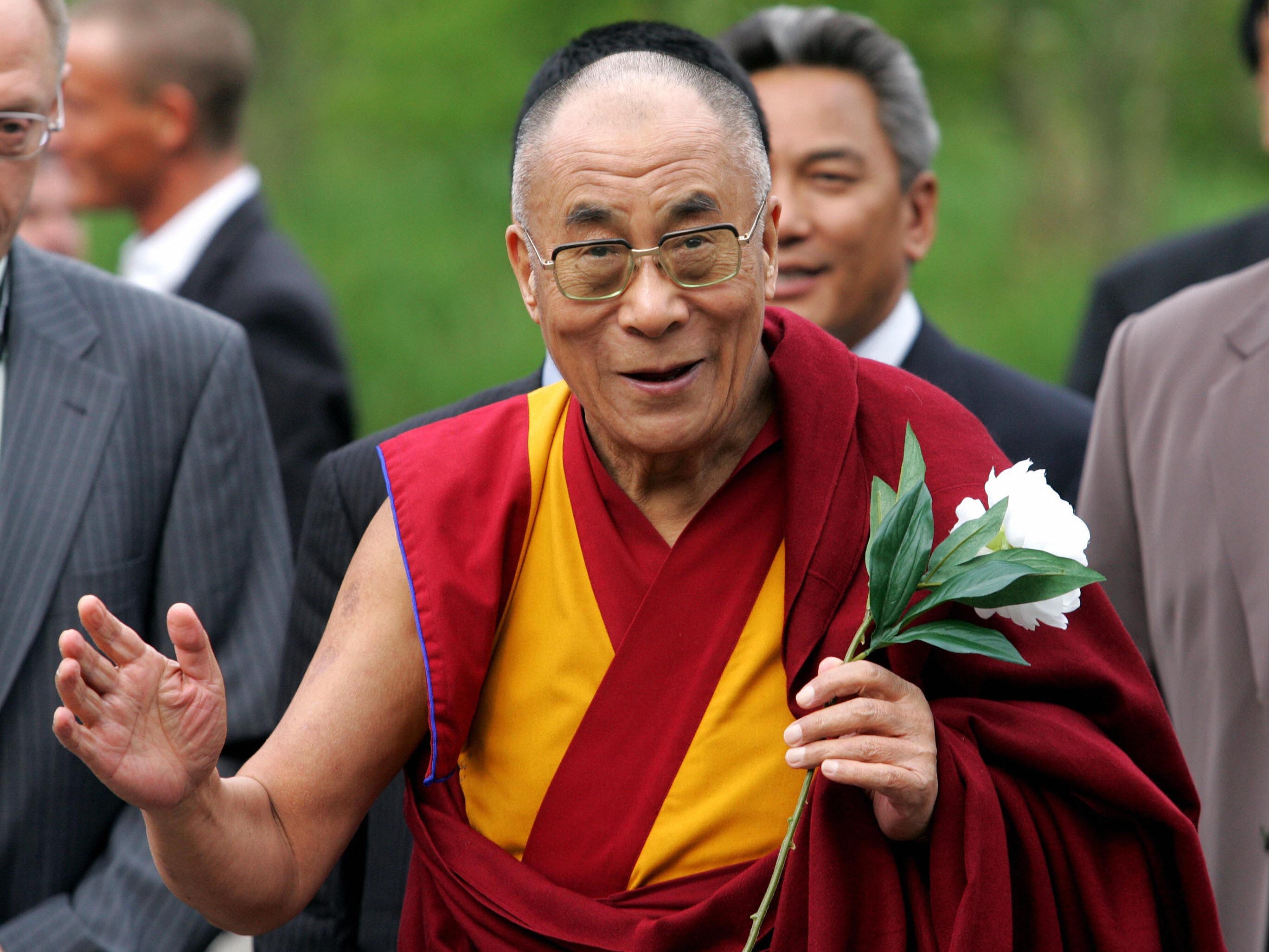 ‘This beautiful blue planet is our only home’: Dalai Lama makes a