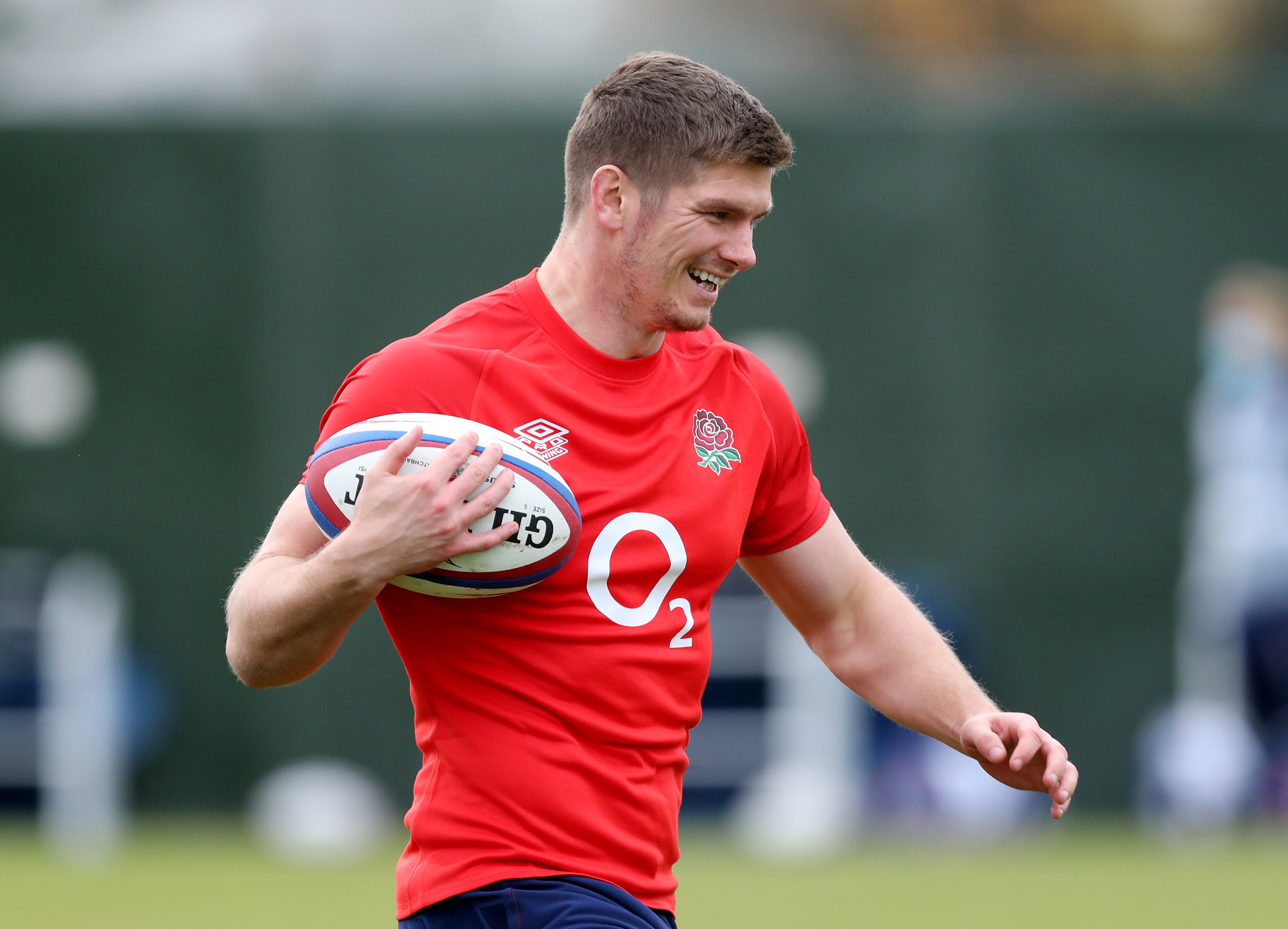 Owen Farrell took exception to the suggestion England are clear favourites