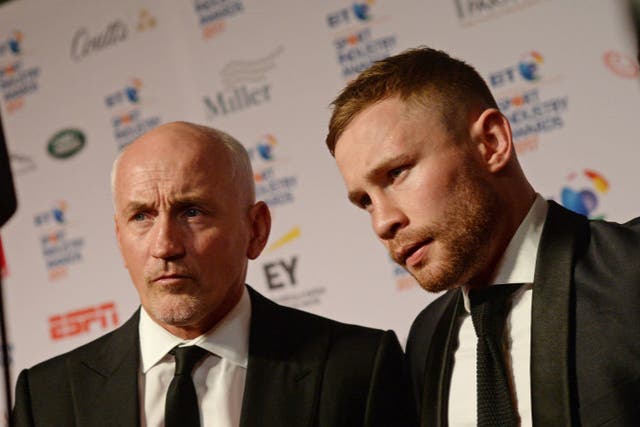 Barry McGuigan and Carl Frampton parted company three years ago