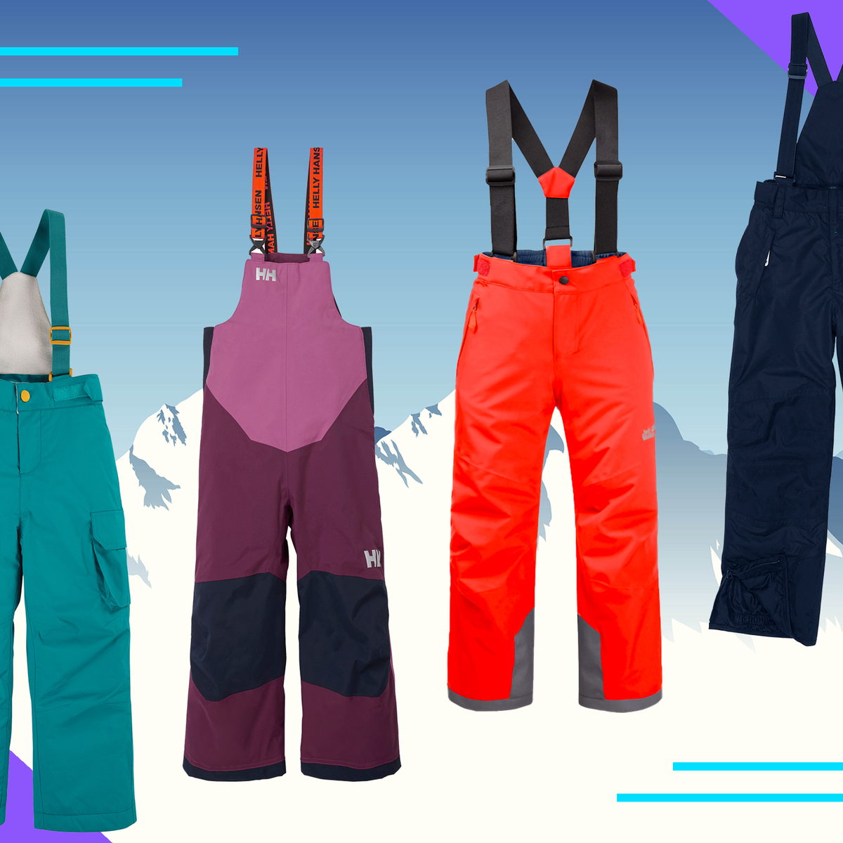 Best snow 2025 bibs for kids