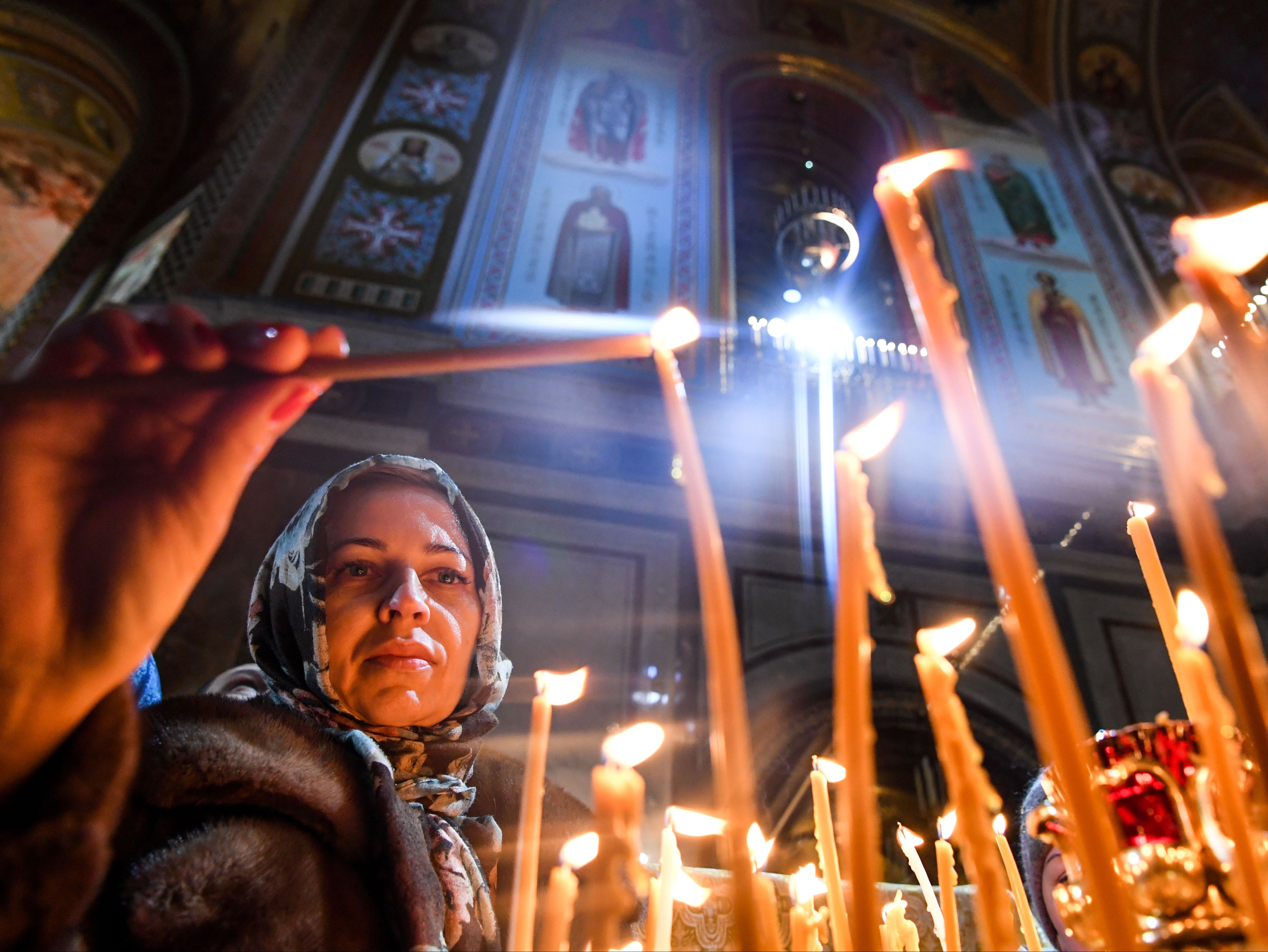 Russian Orthodox churchgoers have not been sufficiently protected, it was claimed